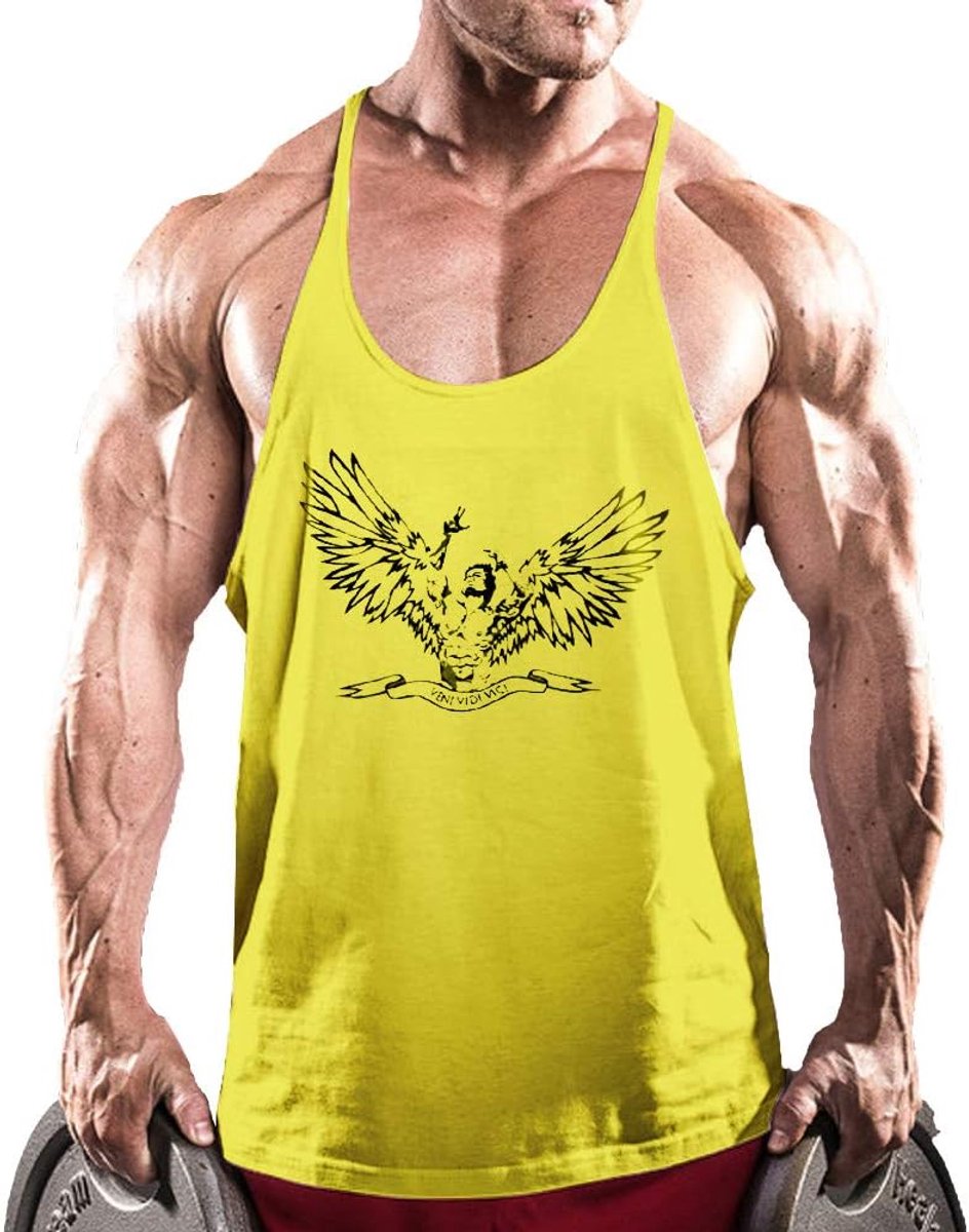Trainingen Fitness Titnessruimte Shirt Zonder Mouwen Tank Top Een T-shirt Bodybuilding Bouwen Sport Vest