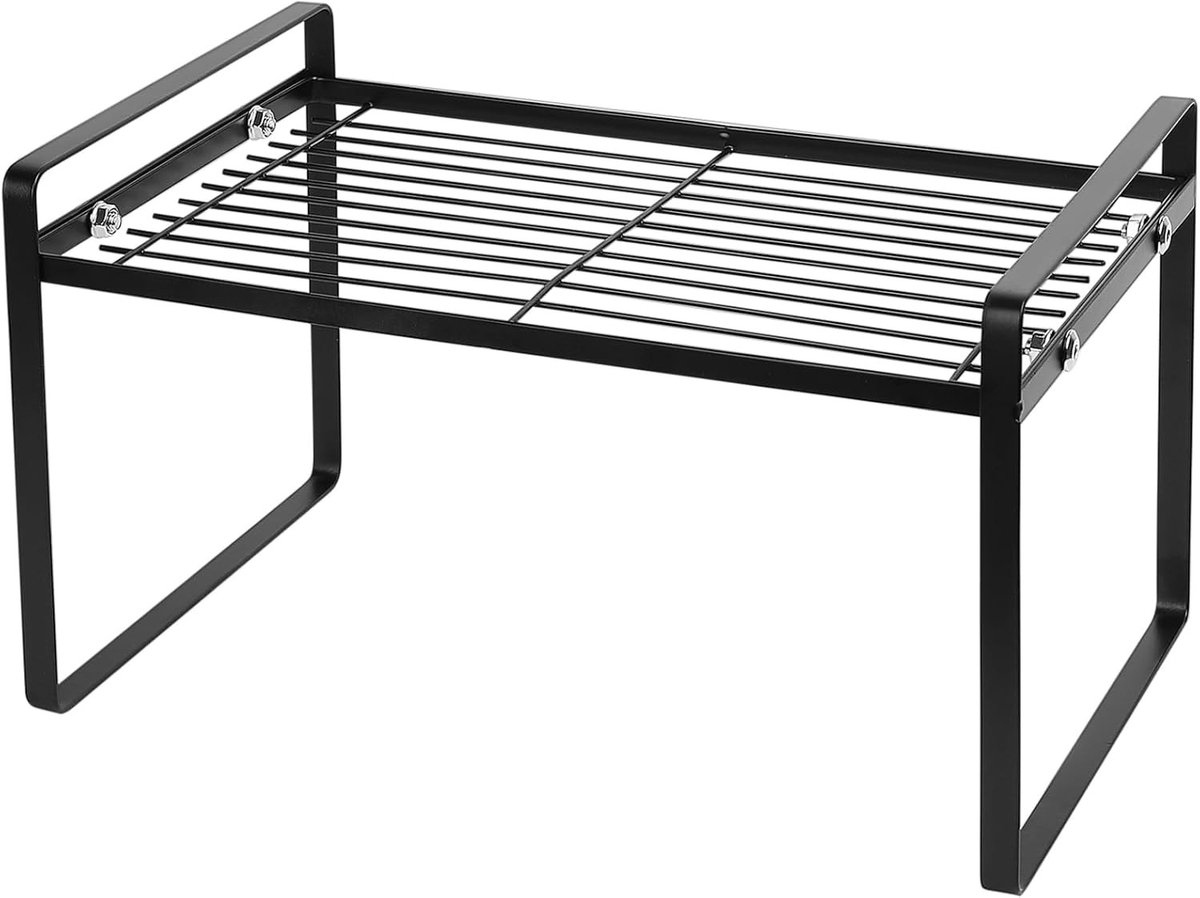 Keuken Organizer voor Efficiënte Opslag, Antislip Keukenplank voor Kasten en Werkbladen, 330x210x185mm