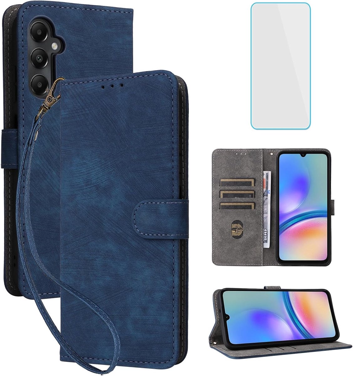 Hoesje Voor Samsung Galaxy A05s/M14 4G Blauw