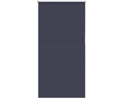 Verduisterend rolgordijn zijgeleiding klemrolgordijn Klemmfix ketting marineblauw 70x150cm stofbreedte 65,7 cm