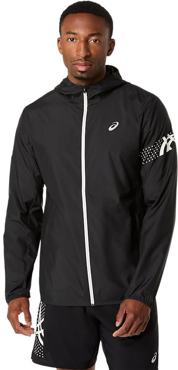 Asics Icon - Jas - Zwart - S