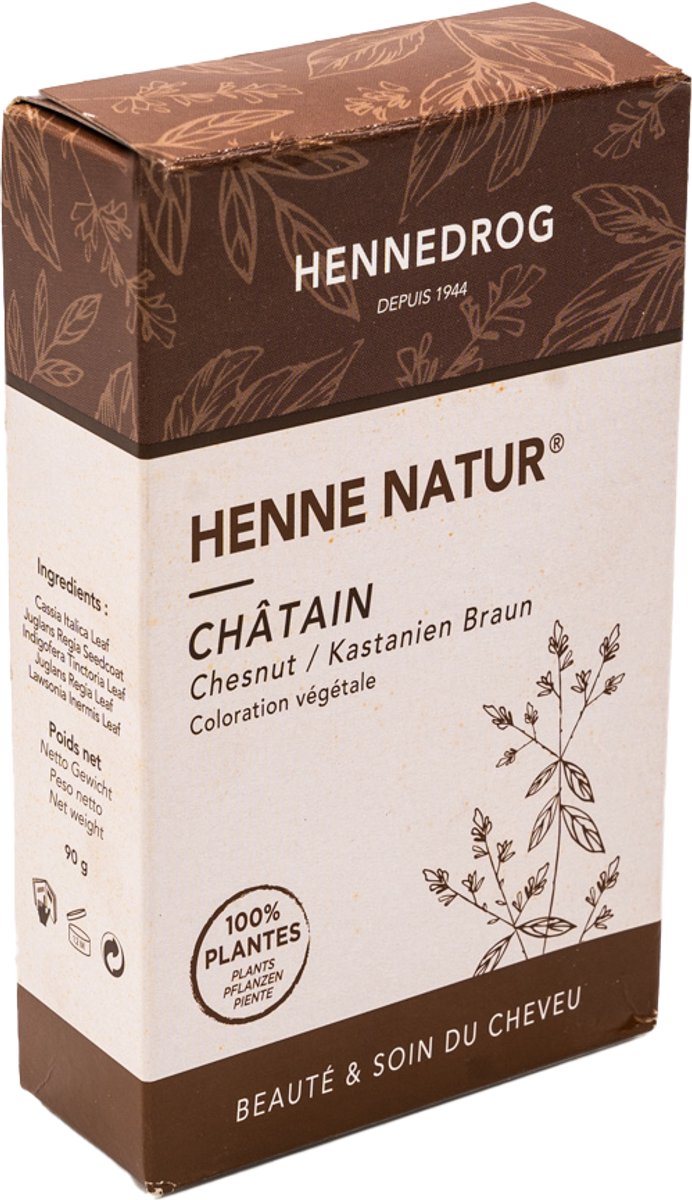 Henné Poeder Kastanje (85 gr)