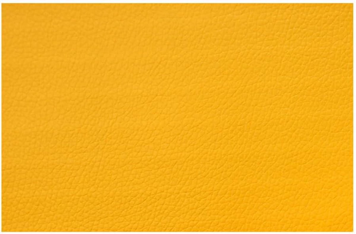 patches, zelfklevend, lederen patches, reparatiestickers, meubelfolie voor bank, meubels, autostoelen, tassen, renovatie, geel, 25 x 60 cm