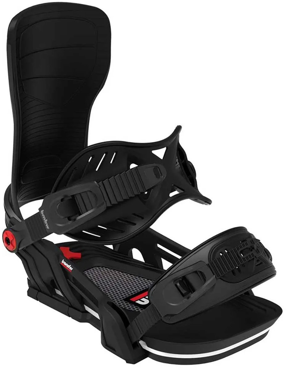 Bent Metal Transfer Snowboardbindingen L Zwart