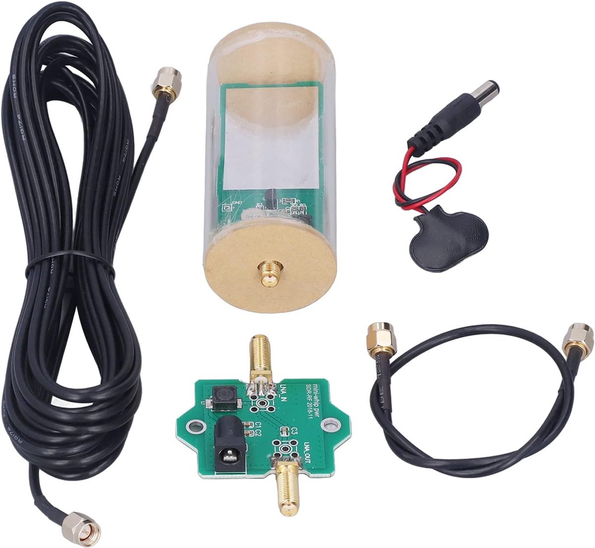 Mini-zweepantenne RTL SDR-ontvanger Medium Kort Ultrakorte Golf Actief Aluminium Behuizing Antenne, Home Audio-accessoires