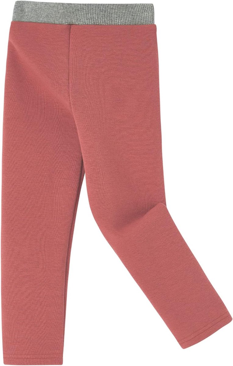 Winter Dikke Warme Lange Broek Fleece Gevoerde Leggings Thermische Katoenen Leggings (Brick Red 150)