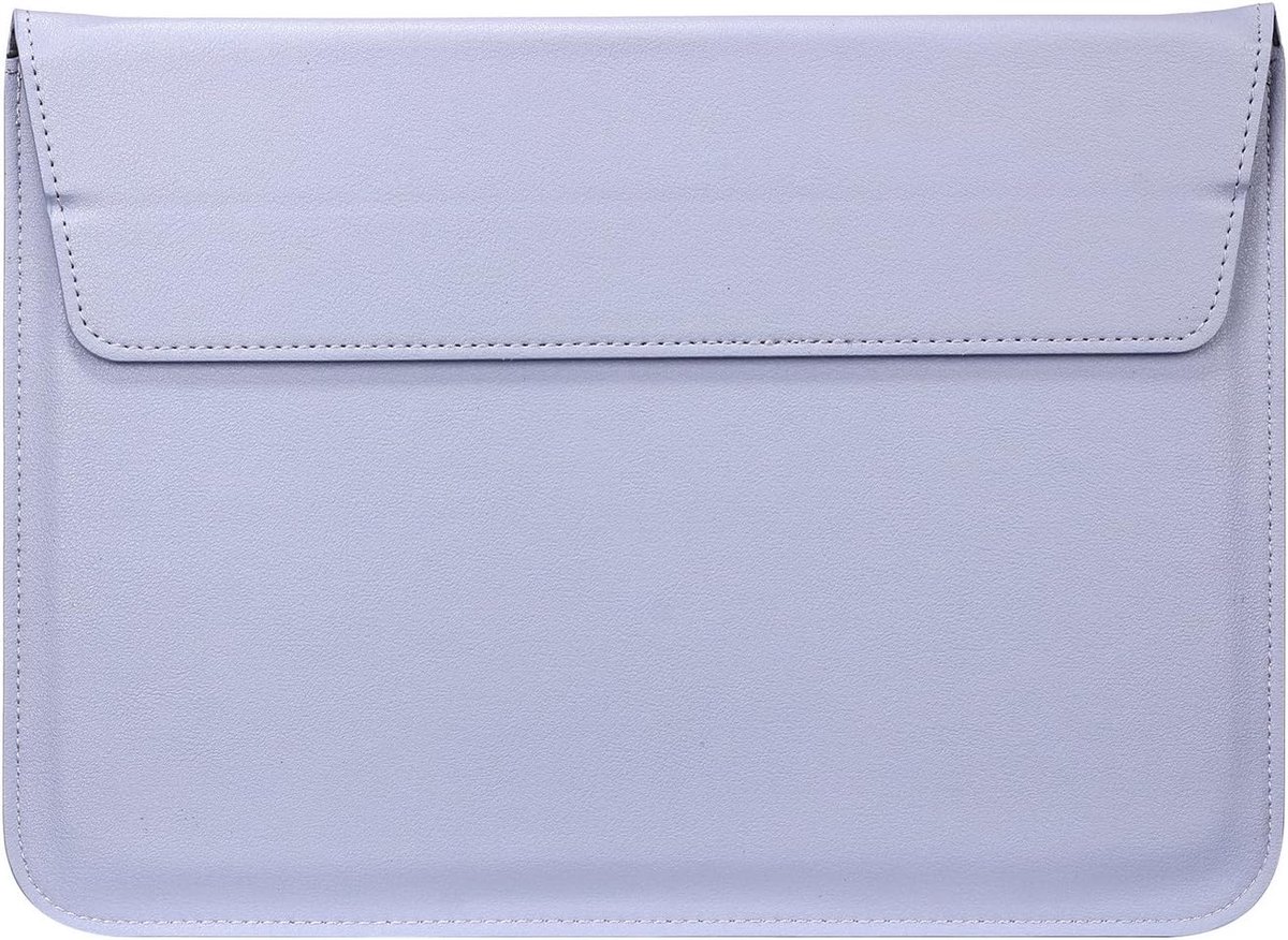 Laptopenvelop compatibel met MacBook 13-14 inch (M1/M2) 2016-2022 MacBook Neo 13" Pro 14" Air 13,6" (M2/M3/M4/M5) 2022-2026 PU-lederen met standaard laptophoes (blauw)