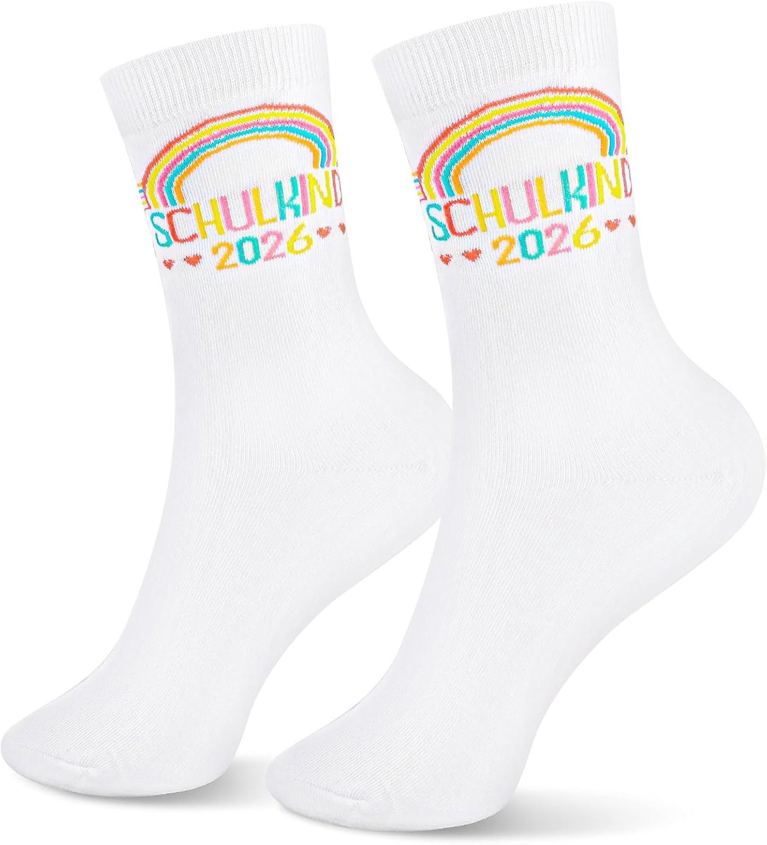 Sokken cadeau voor de eerste schooldag, katoen, cadeau voor de eerste schooldag, vulling, voor jongens en meisjes, zacht, ademend, elastisch