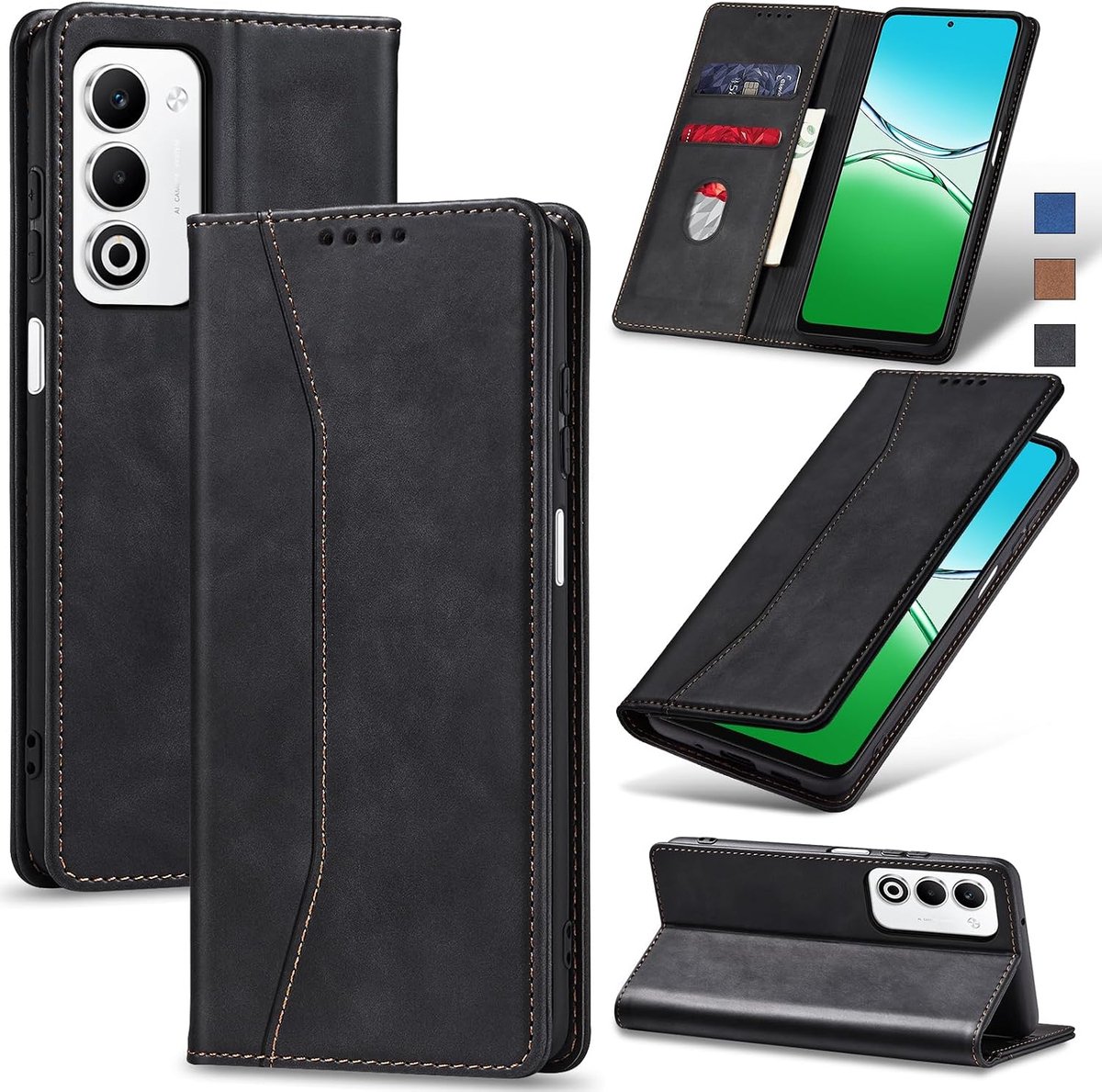 Hoesje voor OPPO A5,Zwart
