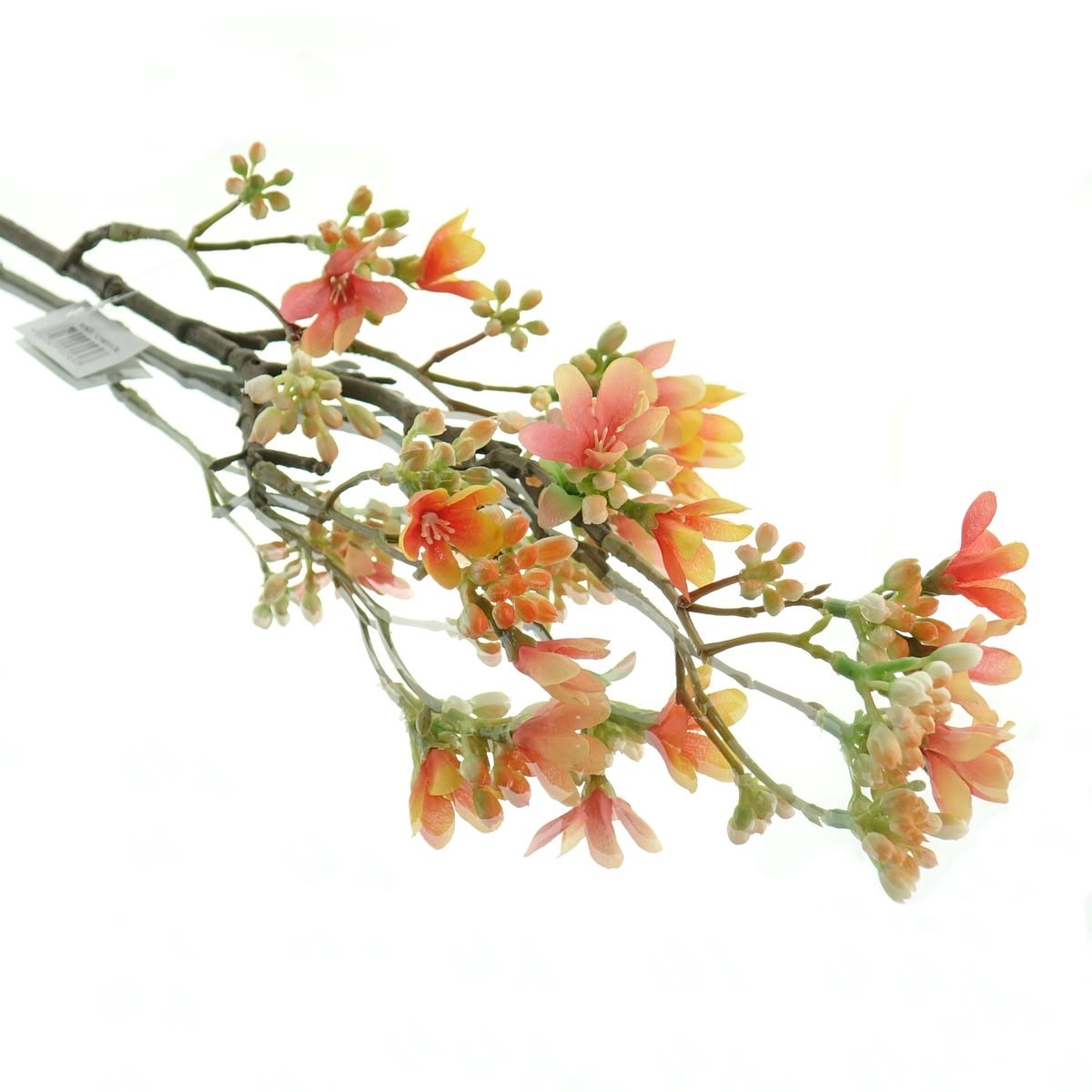 Gasper kunstbloem sierkweetak koraal 51 cm