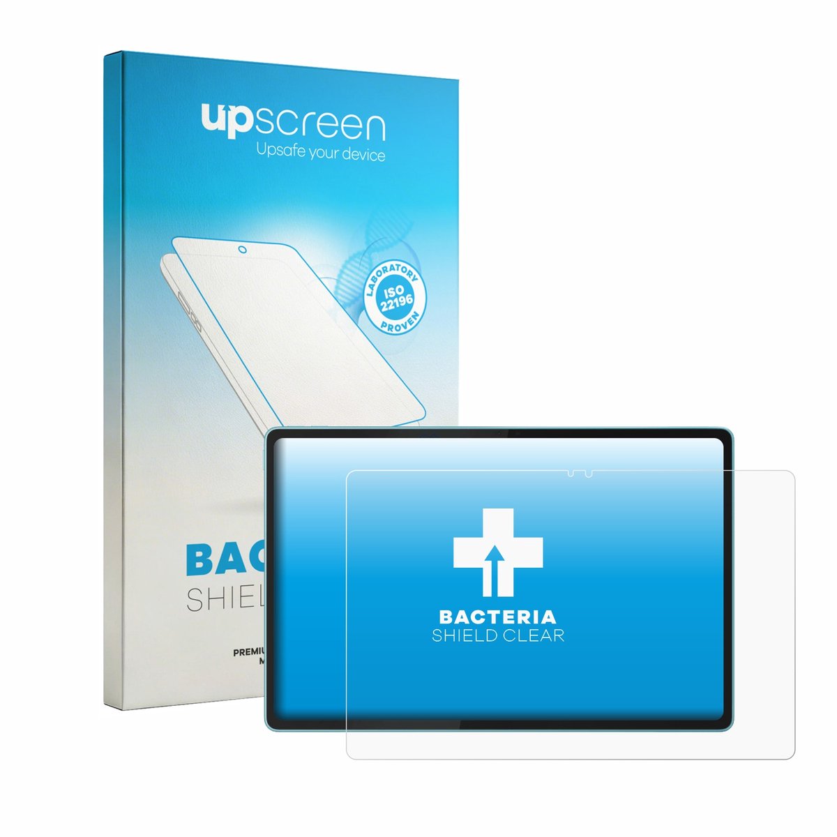 upscreen - Screenprotector voor Motorola Moto Pad 70 Groove - Folie Beschermfolie transparant antibacterieel