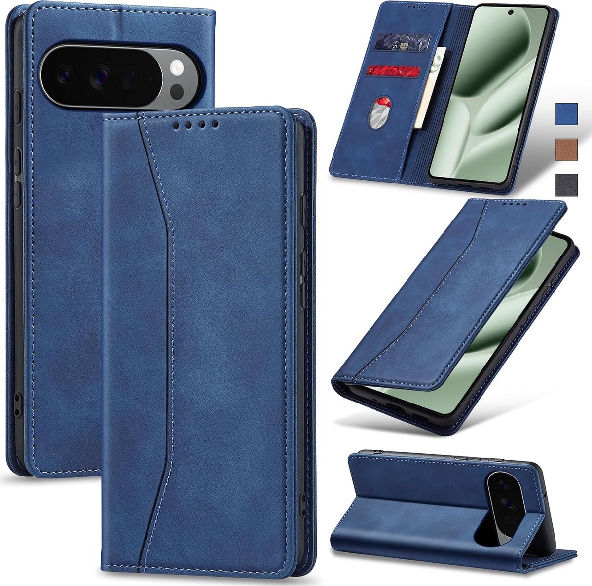 Hoesje voor Google Pixel 10 Pro XL,Blauw