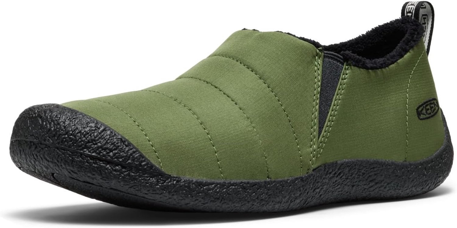 KEEN Heren Howser 2 Pantoffels Comfort & Warmte Zwart