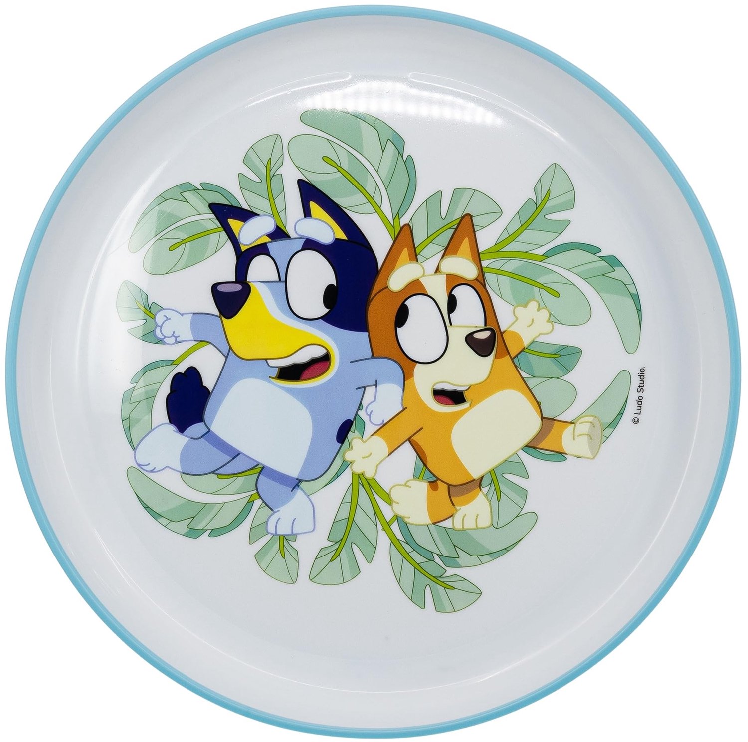 Bluey Kinderplate 960ml - Plastic, Antislip, Magnetronbestendig