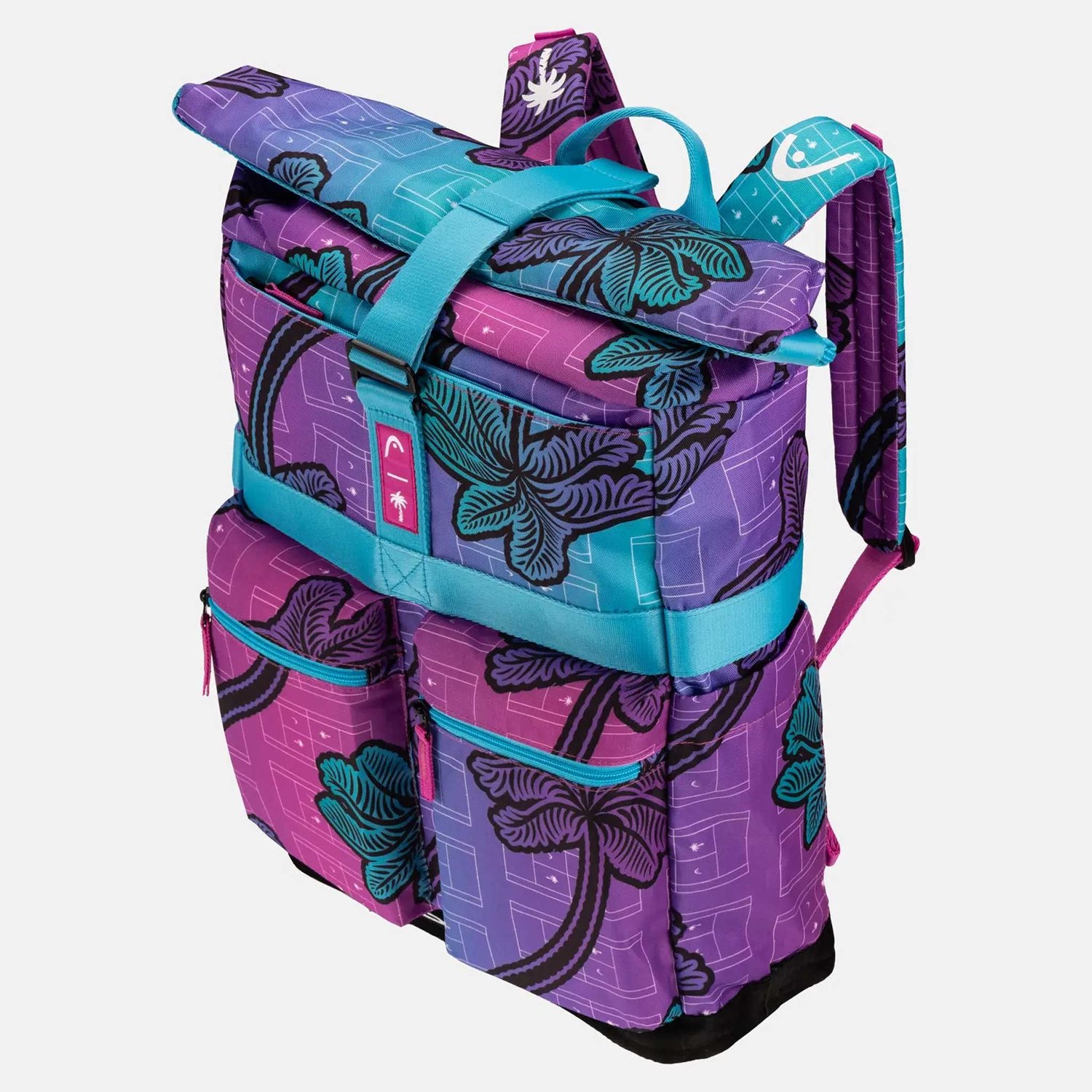 Merkloos Tennistas Rugzak 30L Blauw