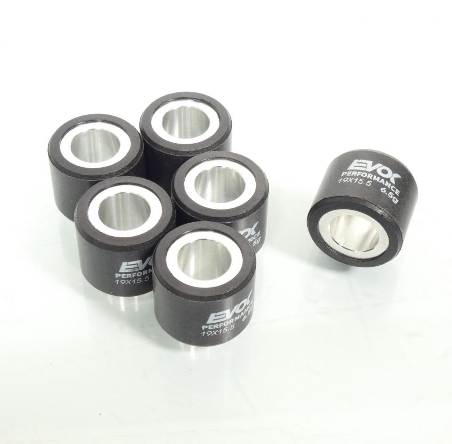 Variateurrol EVOK voor Scooter Aprilia 50 Scarabeo 2T Eu2 2010 tot 2017 19x15.5 6.5Grs Nieuw