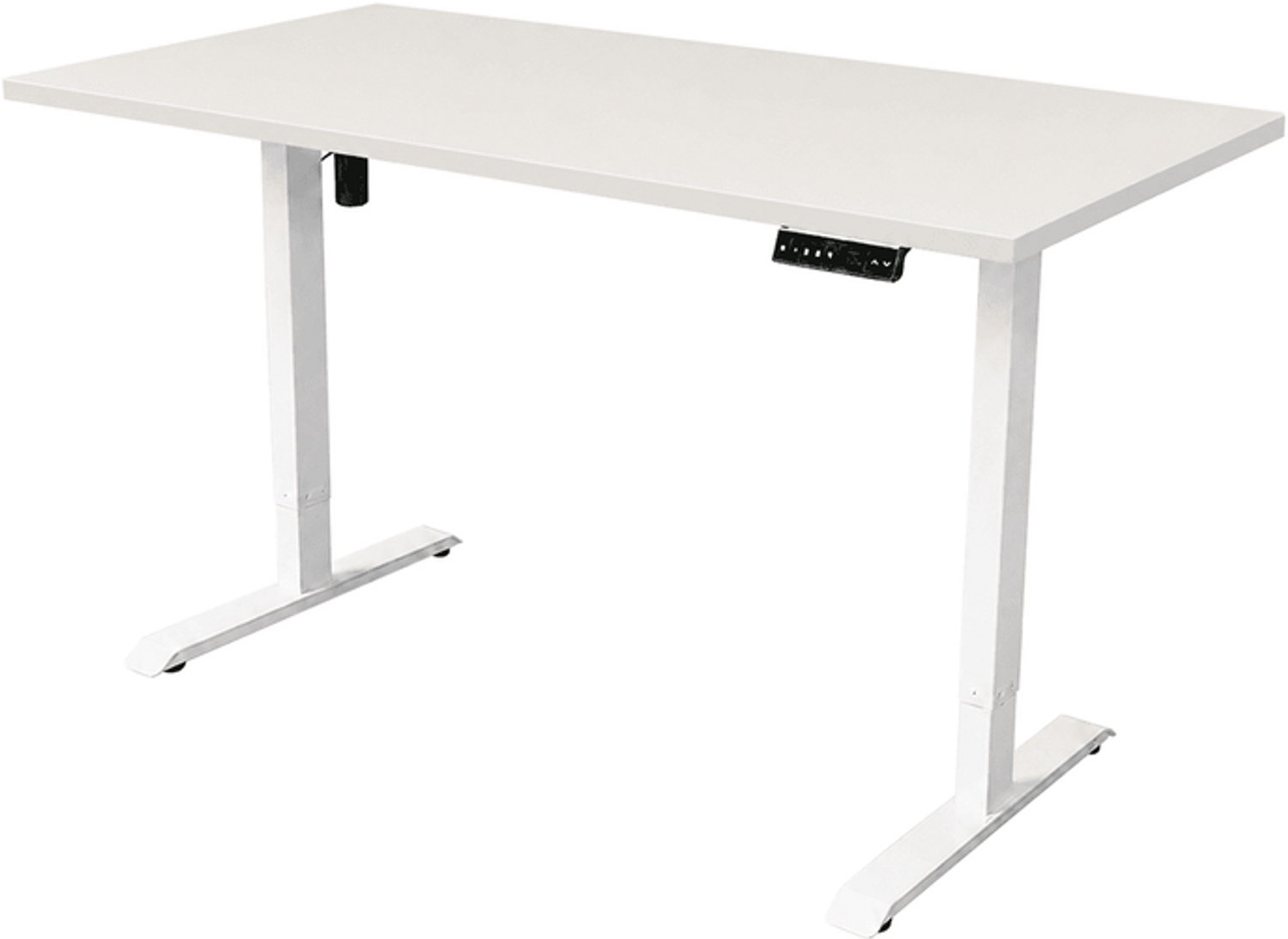 Sedero Elektrisch verstelbaar bureau - 180x80 cm - Single motor - Wit