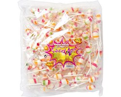 fruitlolly's multicolor verpakt - 100 stuks