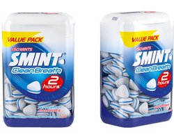 Smint clean breath peppermint bottle 10 doosjes a 150 stuks 105 gr