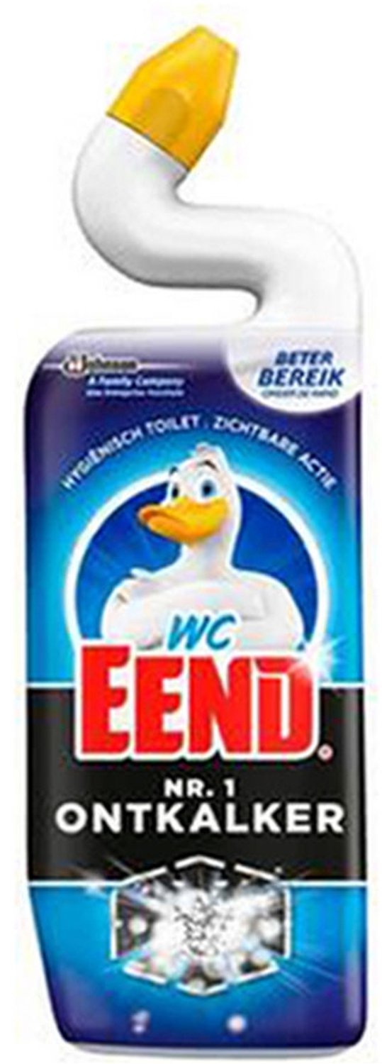 WC eend | Toiletontkalker | Active Blue | Fles 12 x 750 ml | Omdoos 12x