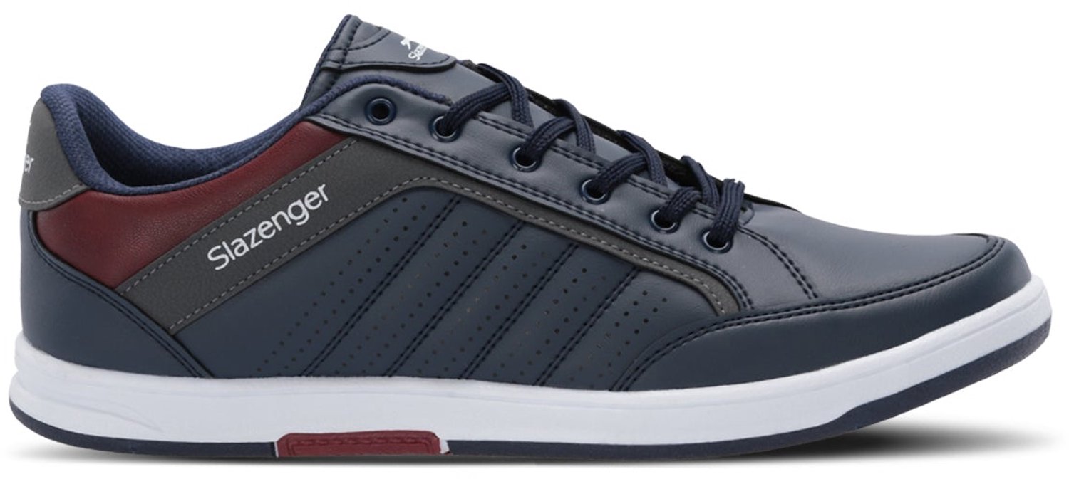 Slazenger Crest Heren Sneakers - Marineblauw