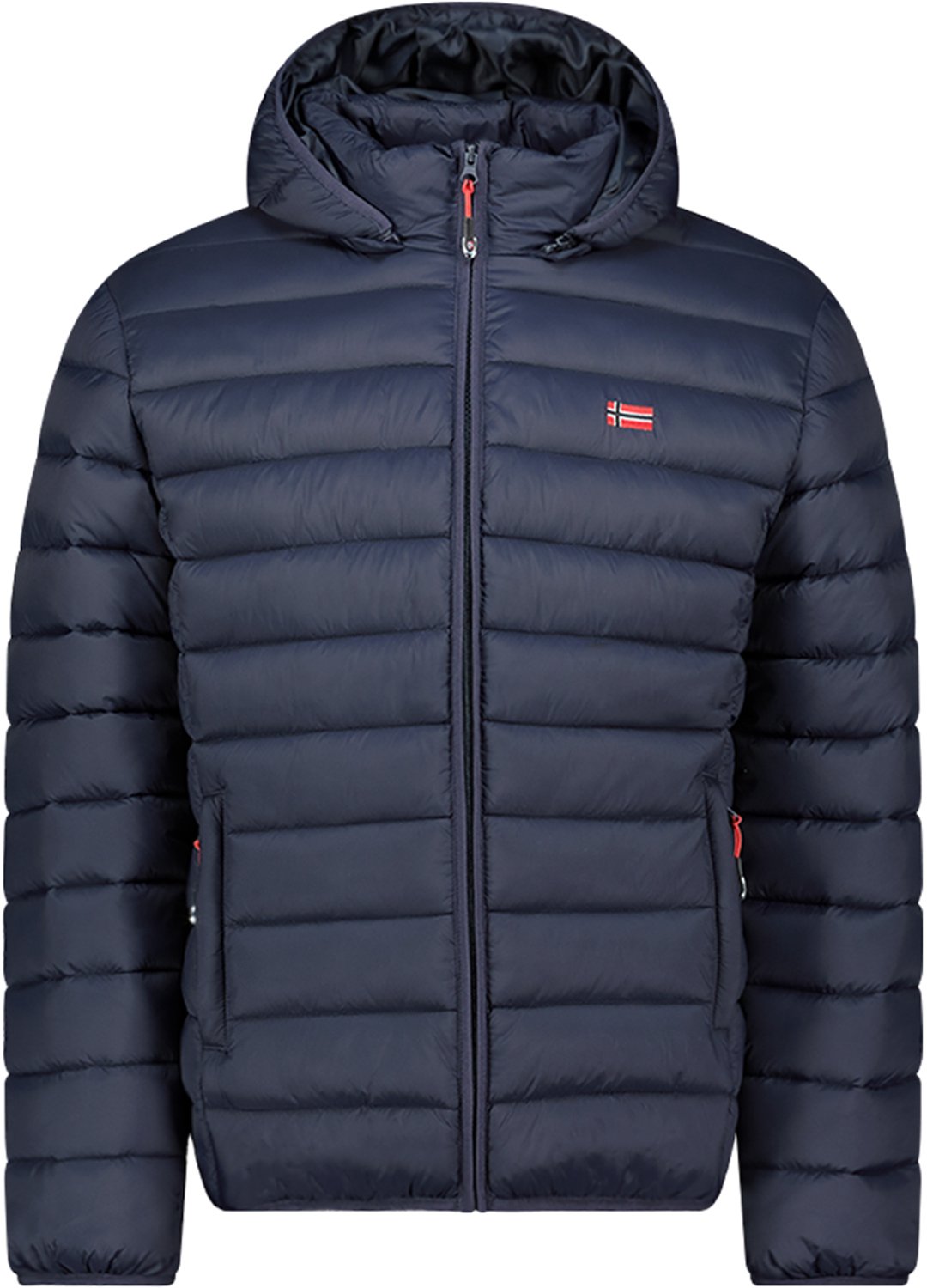 Geographical Norway - Heren Jas winter Amigo Hood - Blauw - Maat L