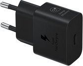 Originele Samsung 25W Efficiency Adapter - inclusief USB-C Kabel 1 Meter - Zwart