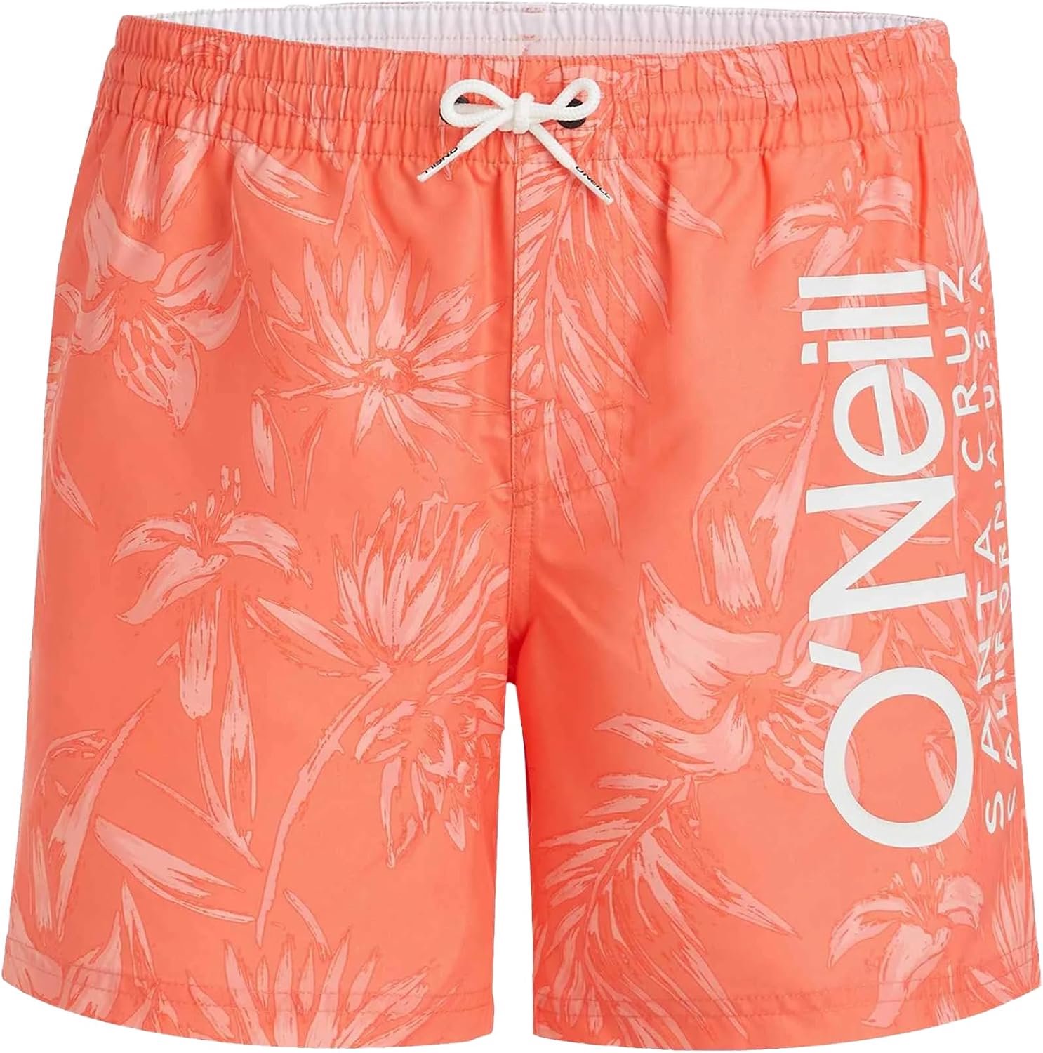 Merkloze Zwemshorts Heren 16 Inch Bloemenprint Bloemen Print