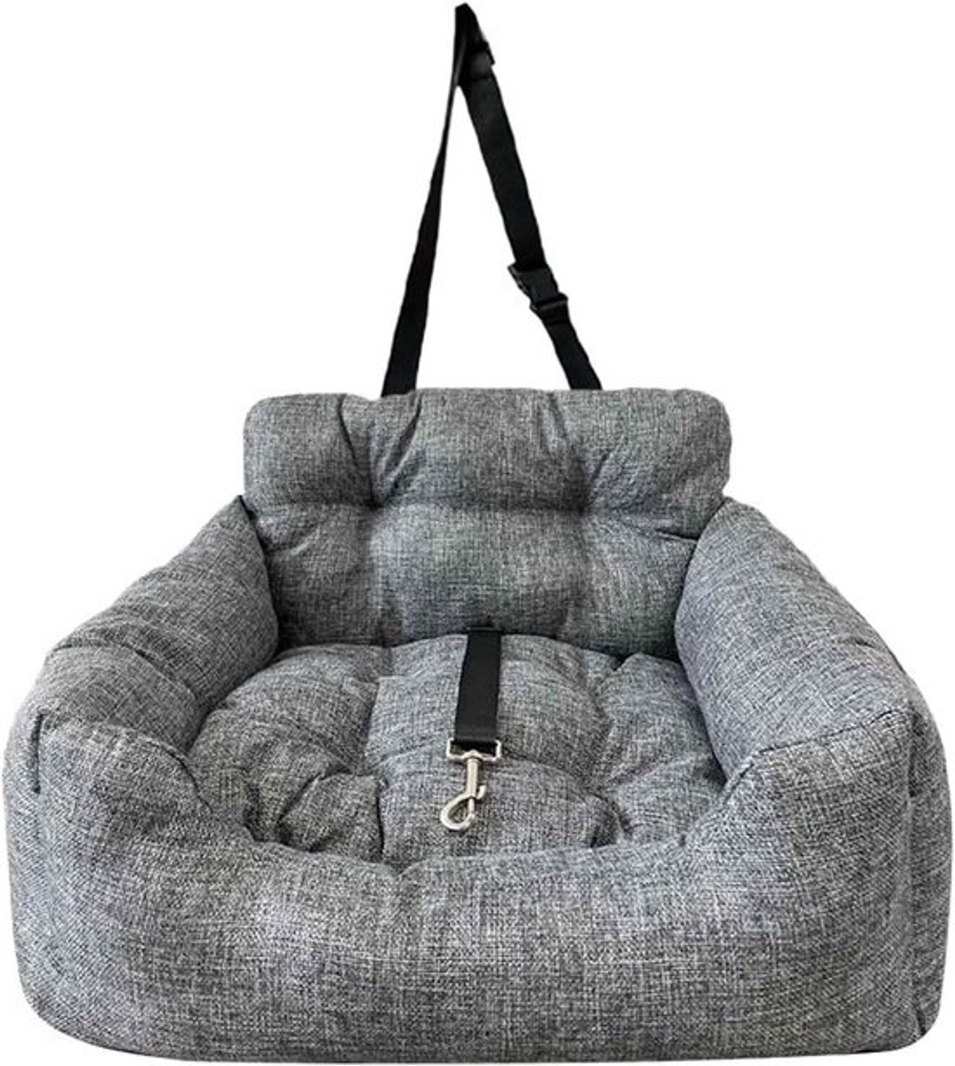 Hondenautostoel - Reisbed - Veilig reizen - Ademende stof - 40 x 30 x 45 cm - Uniek
