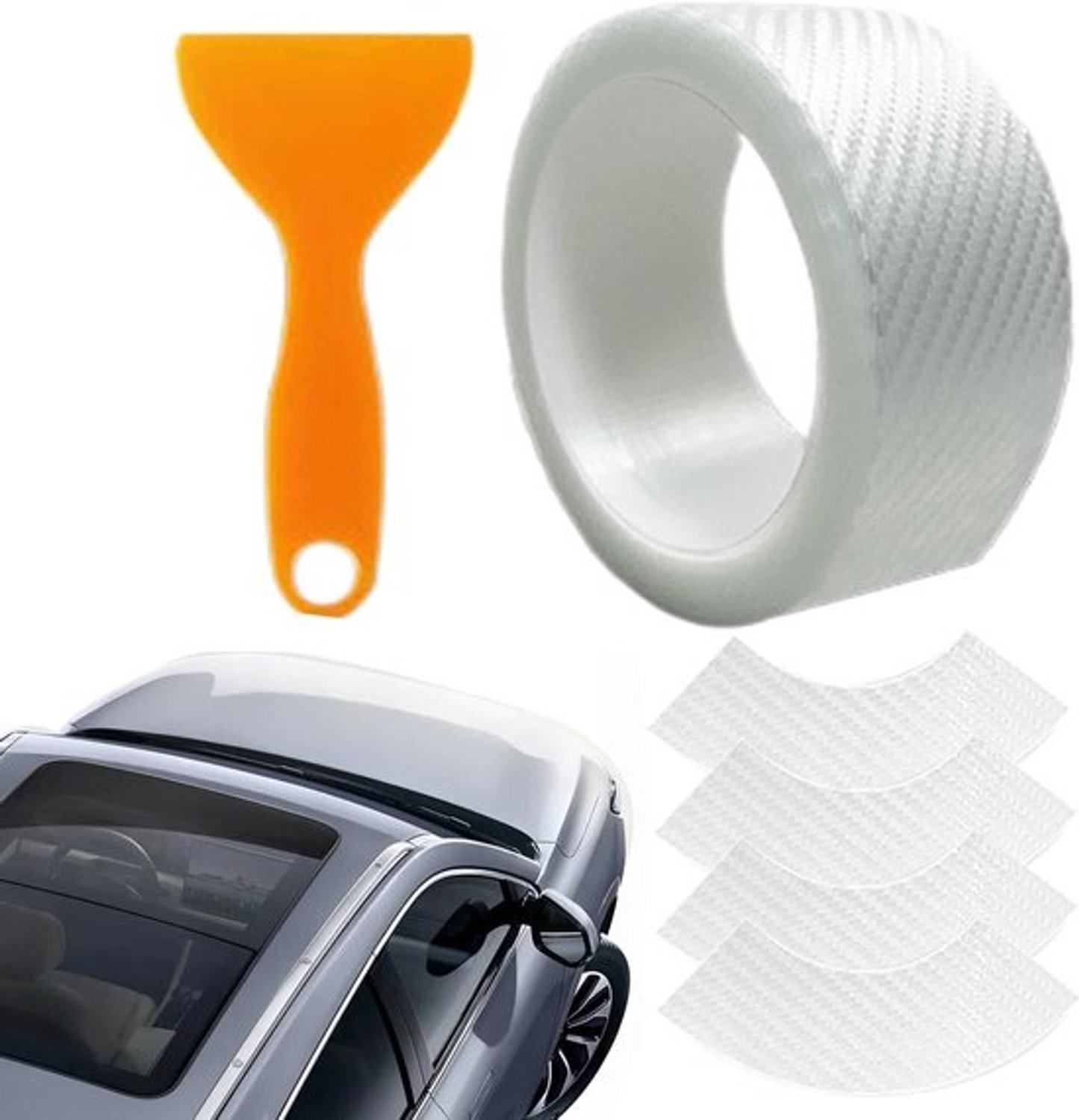 Koud windscherm - Tochtstrip voor deuren - Voor woningonderhoud - Bestand tegen hoge temperaturen - 300 cm lang - Transparant