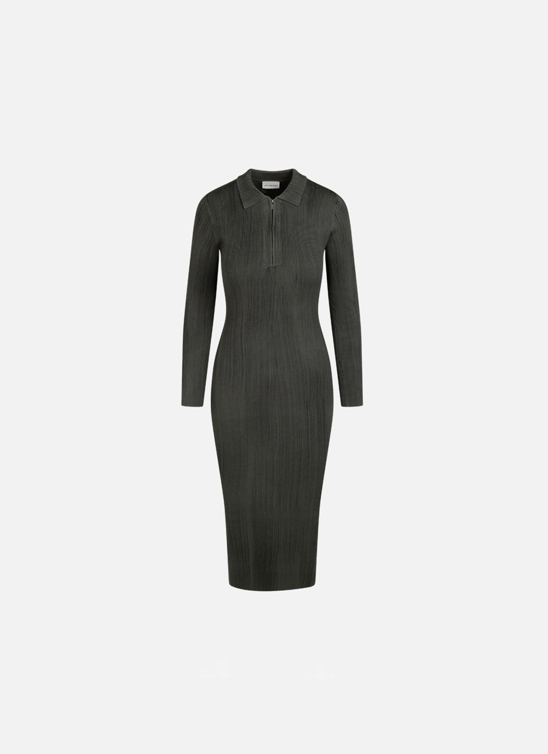 Knitted Bodycon Mud Dress