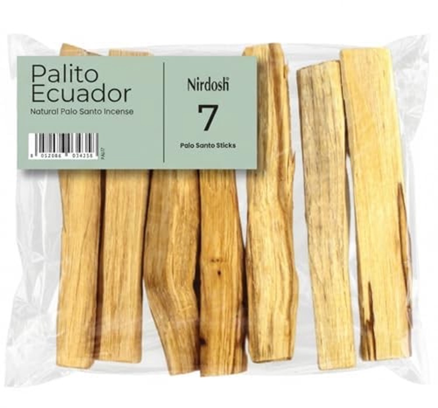 Wierookstokjes Palo Santo - 7 Houten Stokjes 10 cm - Natuurlijke Wierookstokjes voor Yoga - Aromatherapie - Ontspanning - Bursera Graveolens - Aromatische Stokjes
