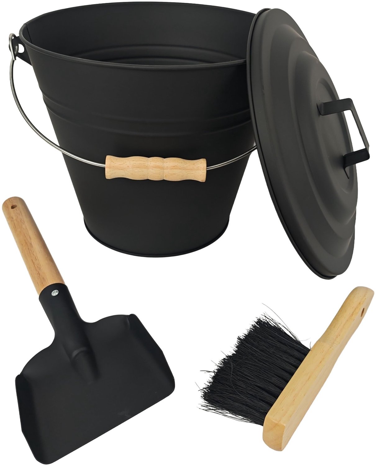 Ascontainer met Deksel en Accessoires voor 10L