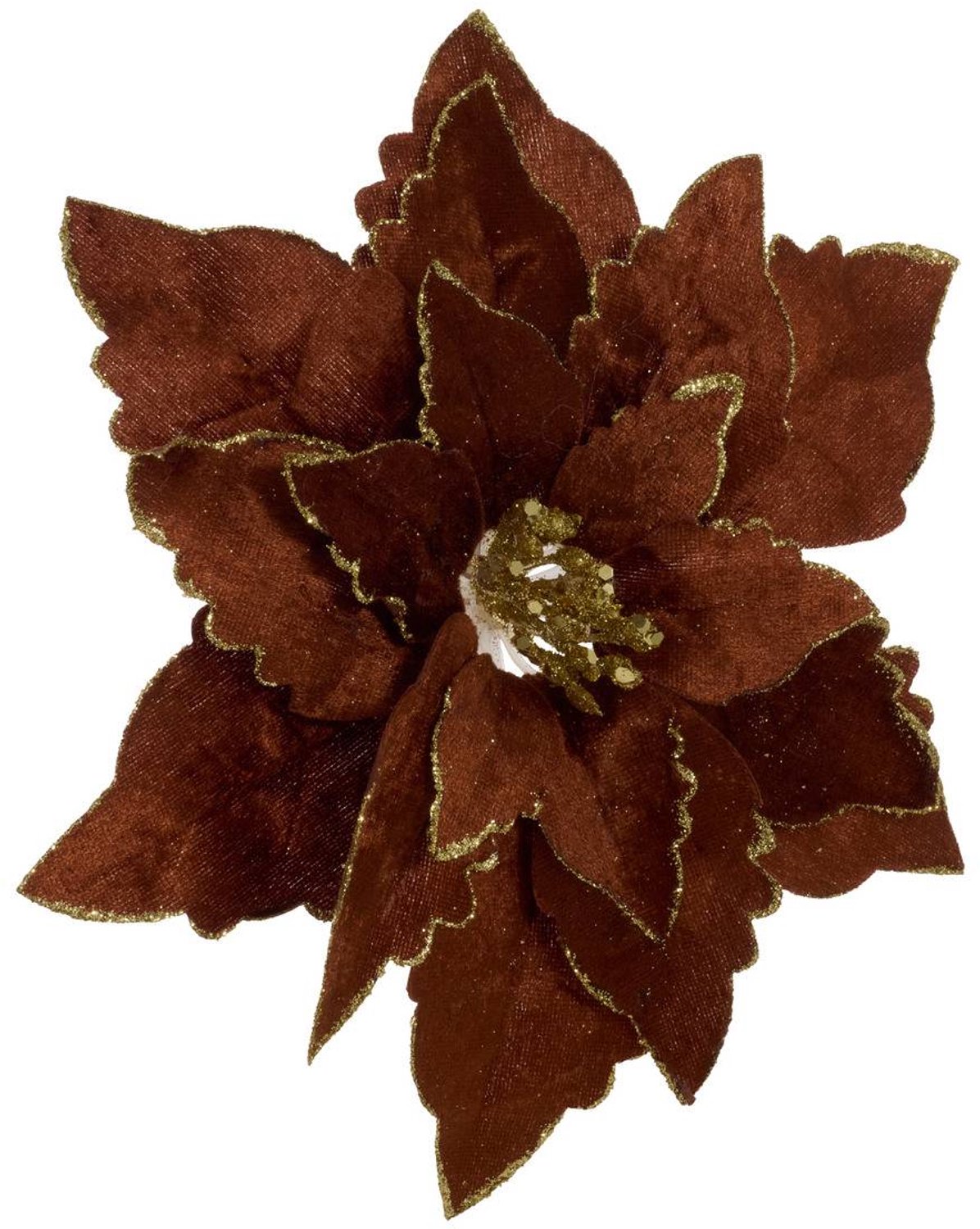 Atmosphera Créateur d'intérieur® SDN KERSTSTER KOPER VEL 24CM Marron