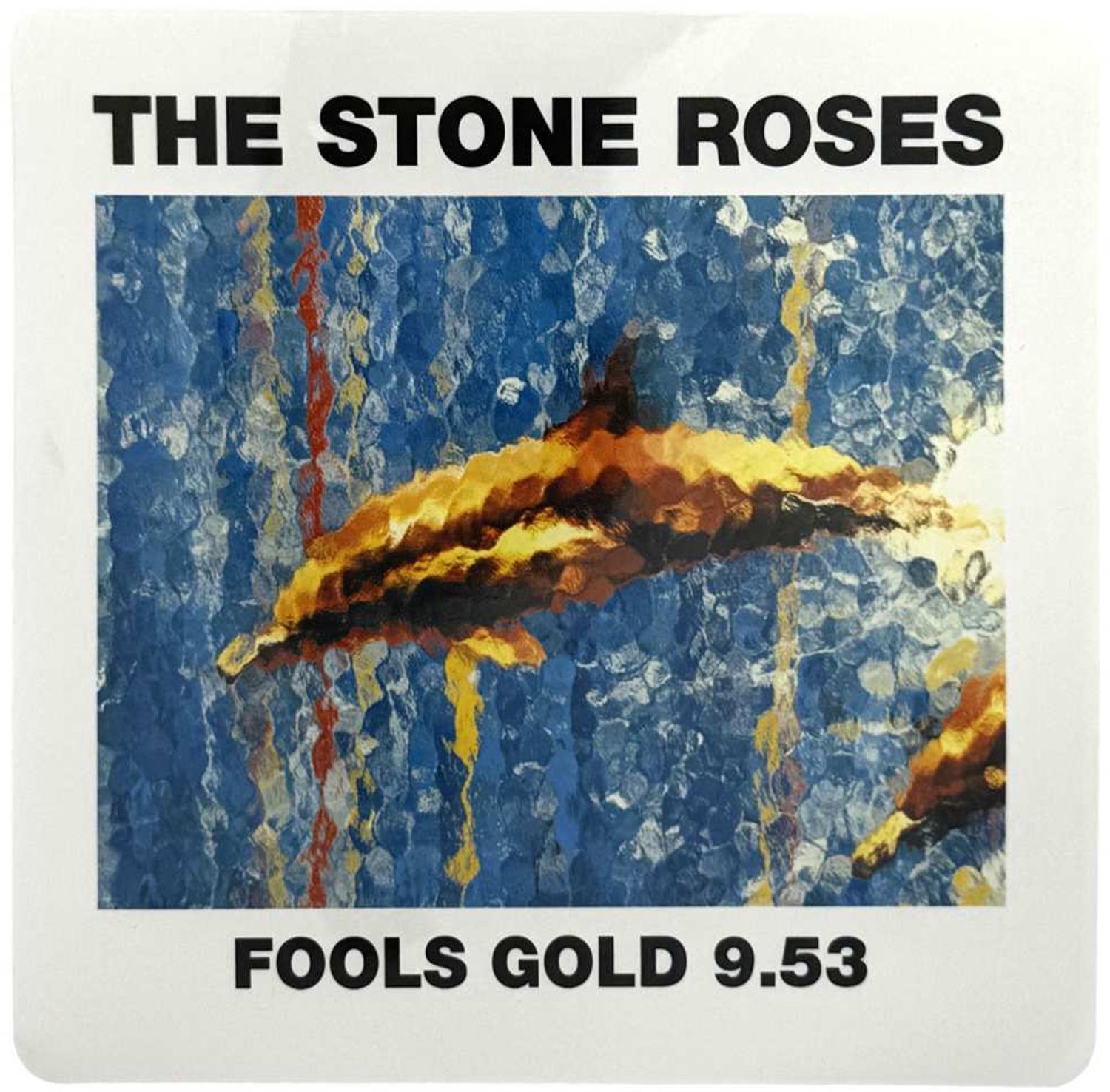 The Stone Roses - Fools Gold Sticker - Wit/Multicolours
