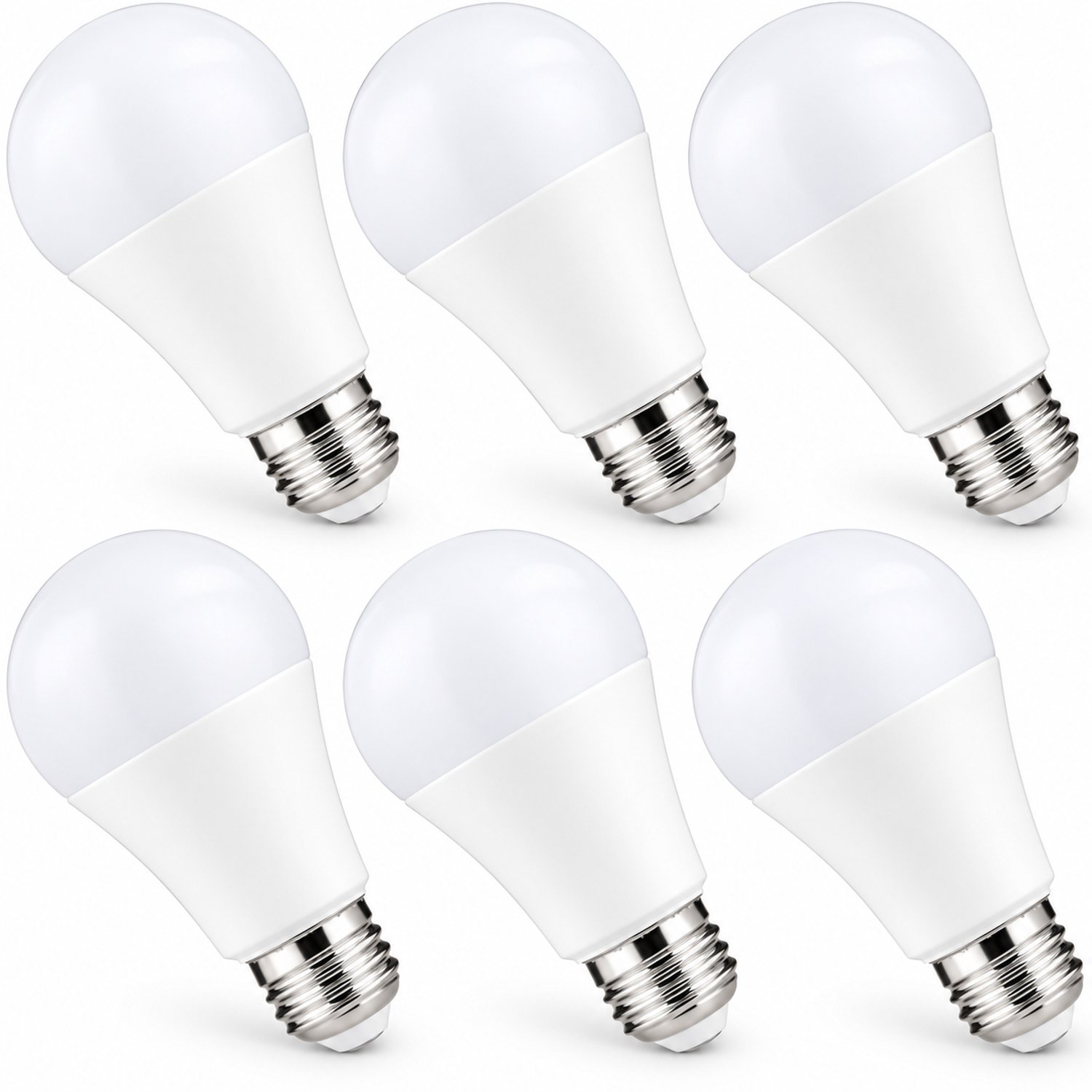 LED lampen E27 - 6 stuks - 806 lumen - 3000 K warm wit