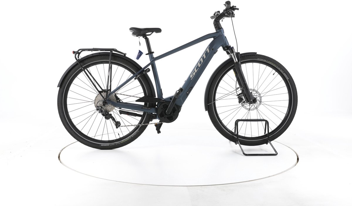 Scott Sub Tour Elektrische trekkingfiets Bosch Accu 625Wh 28" 2023 grijs Pro