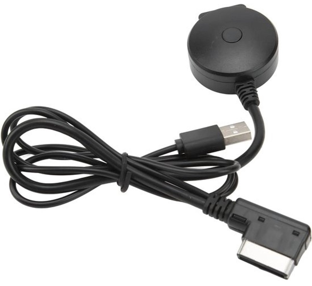 Auto-audio-adapter - Muziekontvanger - Draadloos muziek luisteren - Ruisonderdrukking - 12 x 9 x 2 cm - Zwart
