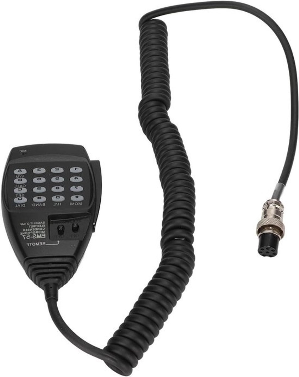 Luidsprekermicrofoon met Radiomicrofoon voor mobiele handheld radio's - Geschikt voor Alinco - 8-pins aansluiting - Hoge Kwaliteit geluid