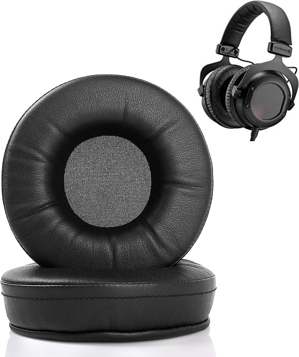 Professional Replacement Ear Pads Compatible with Beyerdynamic Custom One Pro Plus Headphones Ear Pads with - ShopVlot