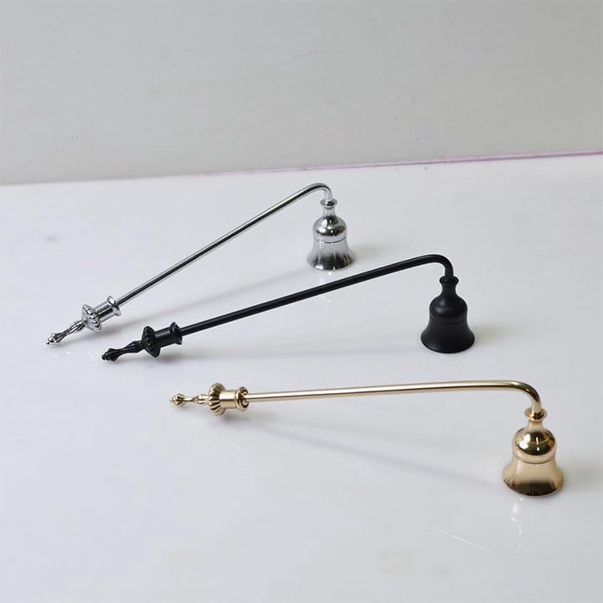 MUXSAM Candle Extinguisher Stainless Steel Long Handle Candle Extinguisher Candle Extinguisher Candle Tool for - ShopVlot