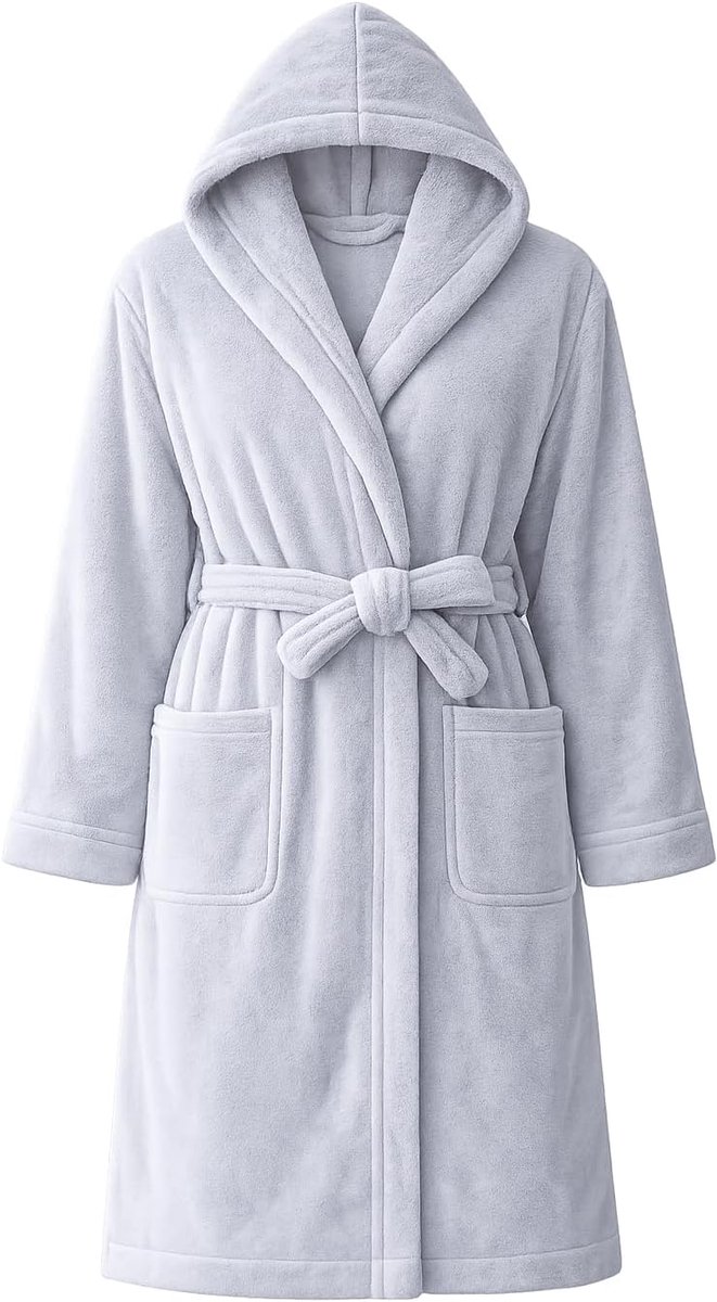 Comfort Badjas – Luxe, zacht & comfortabel – Met capuchon