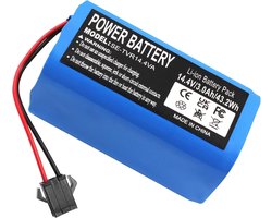 3000mAh 14,4V Li-Ion stofzuigeraccu voor Onson J10C voor Ikohs Netbot S15 voor Foe SereneLife PUCRC675