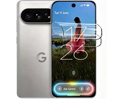 Displaybeschermfolie voor Google Pixel 11 Pro 6,3 inch, compatibel met vingerafdrukken, geen glas, compatibel met - ShopVlot