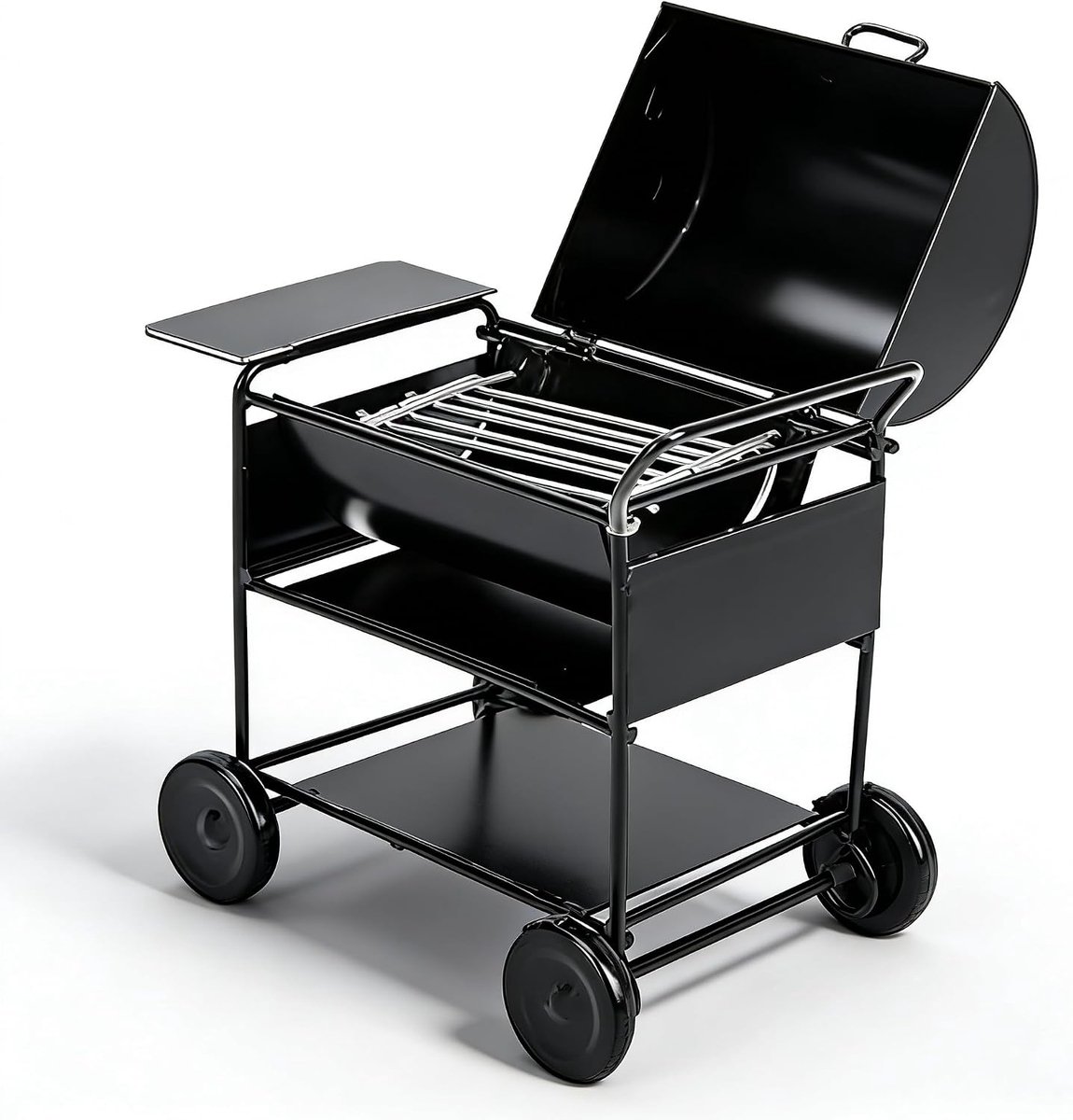Miniatuur BBQ Grill 1/12 - Hoogwaardig ijzer - Lifelike ontwerp - Perfecte decoratie voor RC auto - ShopVlot