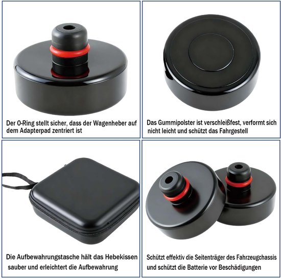 4 stuks rubberen pad krikpuntgereedschap voor Tesla Model Y — afbeelding 4