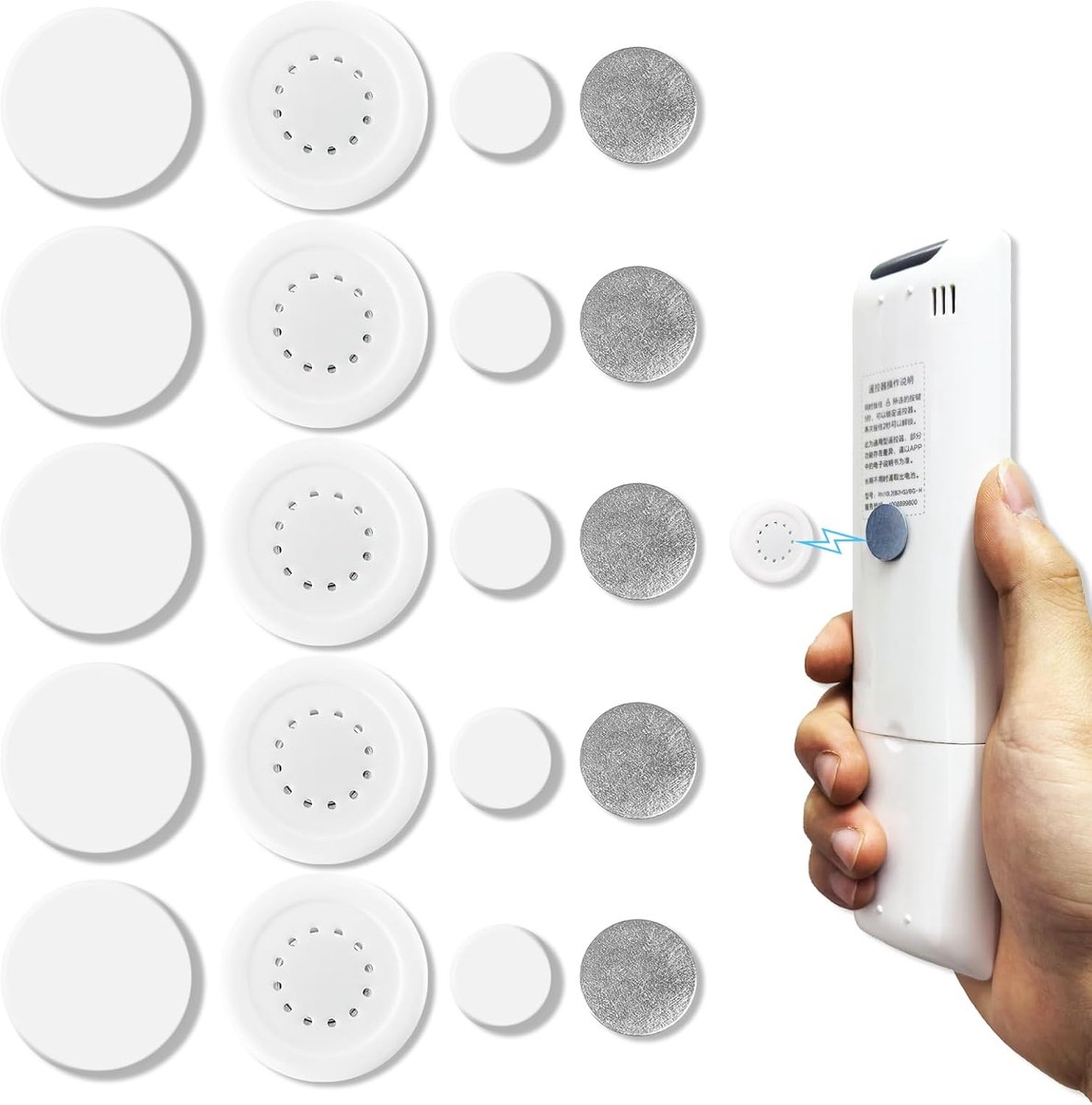 Magnetische Afstandsbedieninghouder,Wandgemonteerde Afstandsbediening Houder Voor Wandmontage, TV Fan Airconditioner - ShopVlot