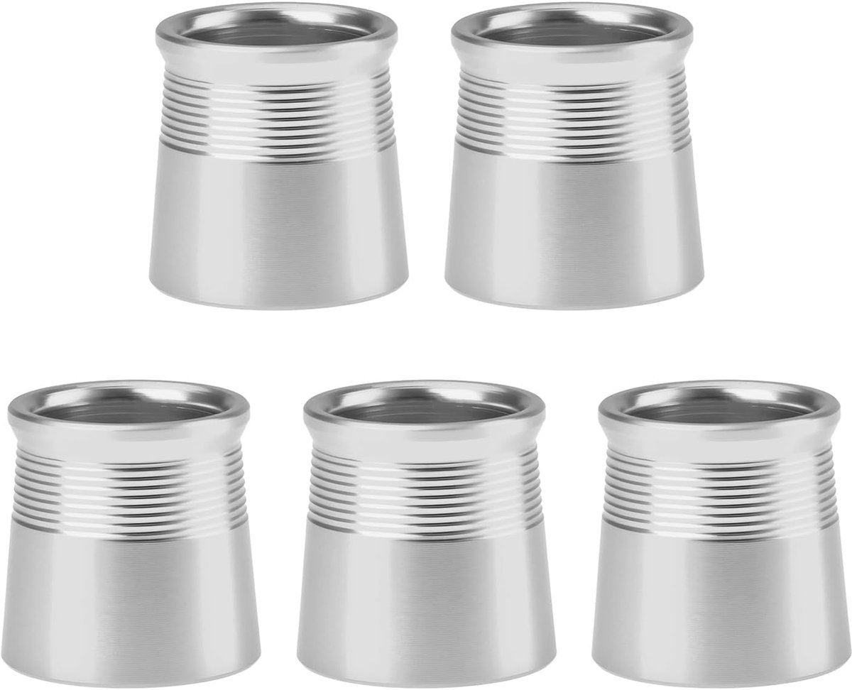 5 stks Golf Club Ferrules Aluminiumlegering compatibel met Taylormade PING PXG 0.370
