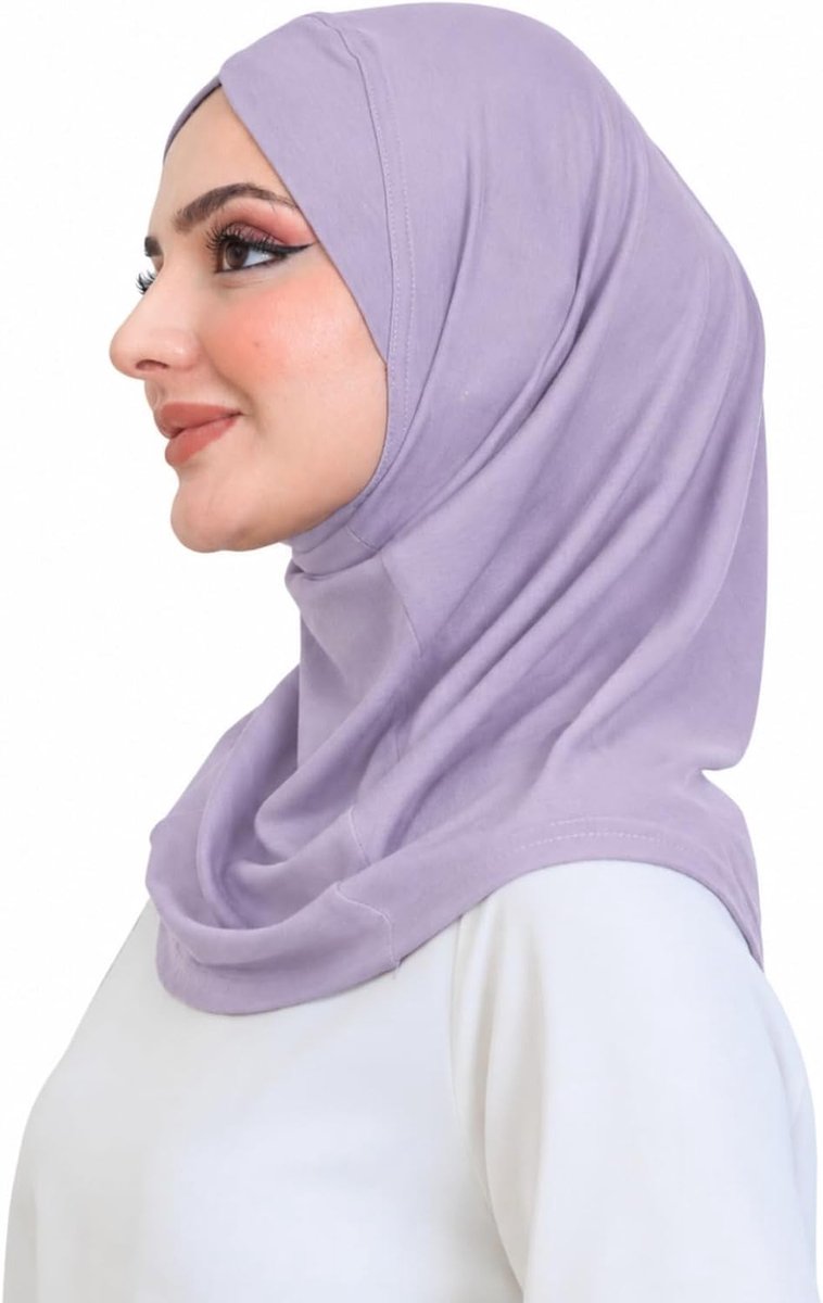Sportieve hijab voor dames met gekruiste bandjes