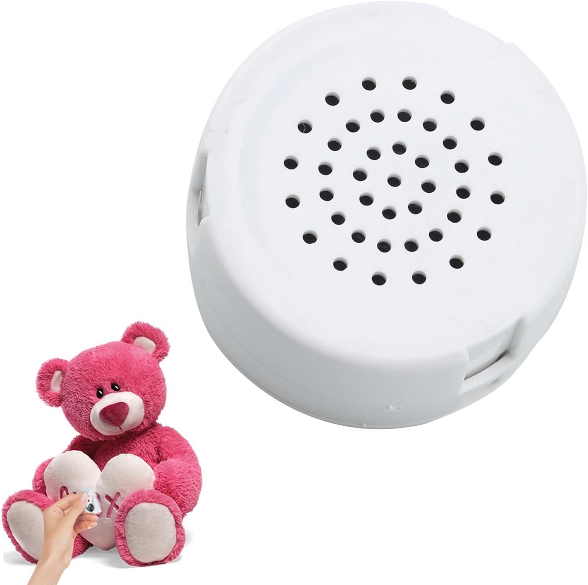 Stemopnameapparaat voor Pluche Dieren en Kinderen, 60 Seconden Audio Module, Creatief DIY Cadeau voor Kinderen en Ouders